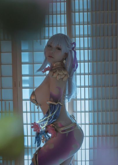 蓝漠的花